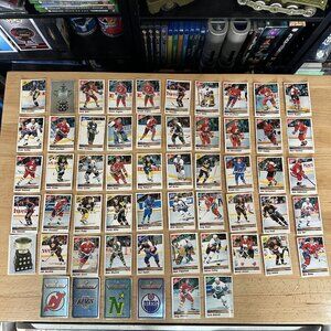 Lot Of 56 1990/91Panini Hockey Stickers